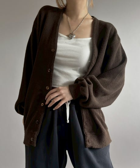 【USED】 CHALLENGER Acrylic Cardigan / 260110-009