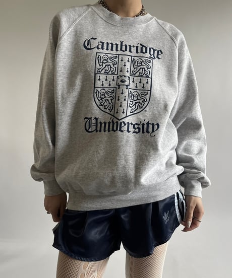 【USED】 Fruit of the Loom Cambridge University Sweat Top /250125-012