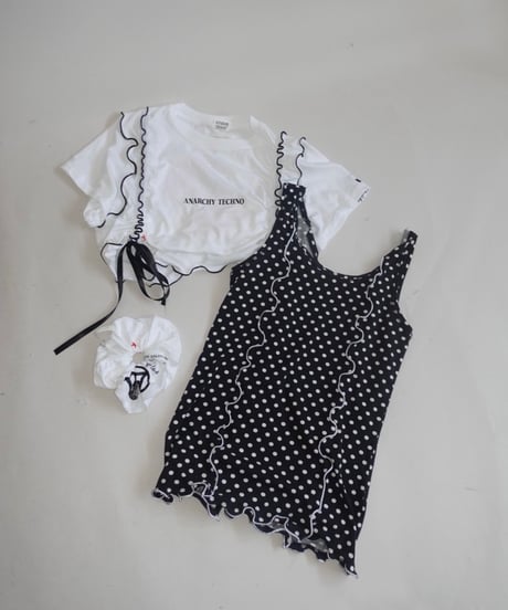 【CA MEETS UV】 RE Mellow Top + Tank Top + Scrunchie / 250807-002