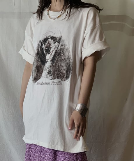 【USED】S/S T-shirt DOG⑦/210604-017