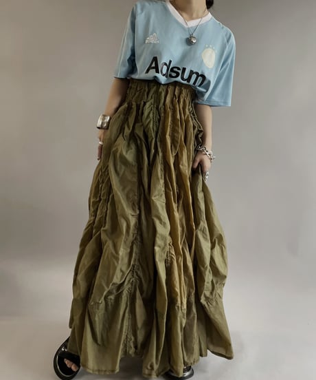 【RE;CIRCLE】 RE Parachute Nylon Skirt / 240411-003