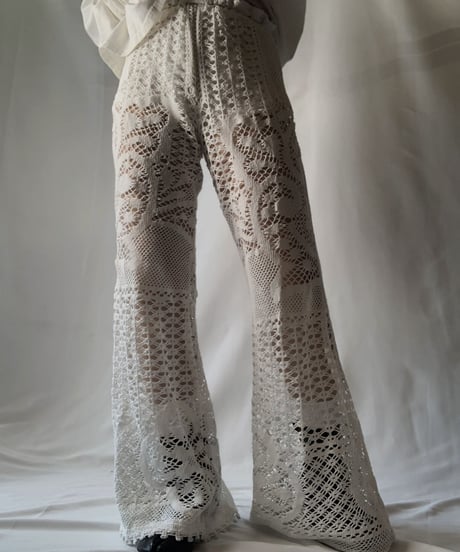 【RE;CIRCLE】 RE Lace Pants①/ 210801-040
