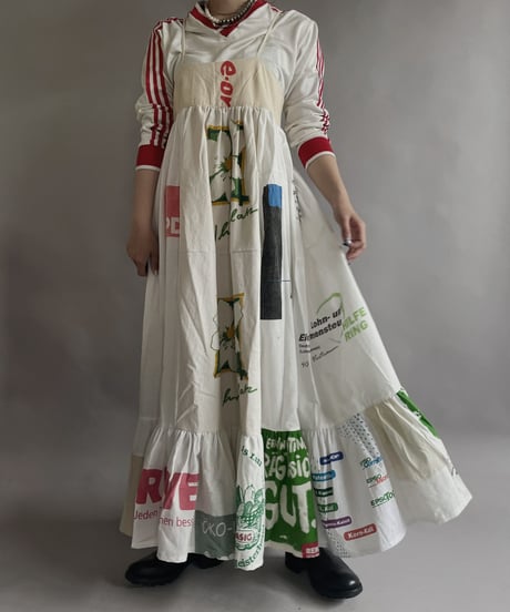 【RE;CIRCLE】RE Eco-Friendly Bag Camisole Long One-piece / 230327-010