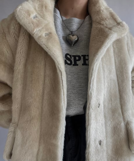 【USED】 Fake Fur Jacket /241221-003