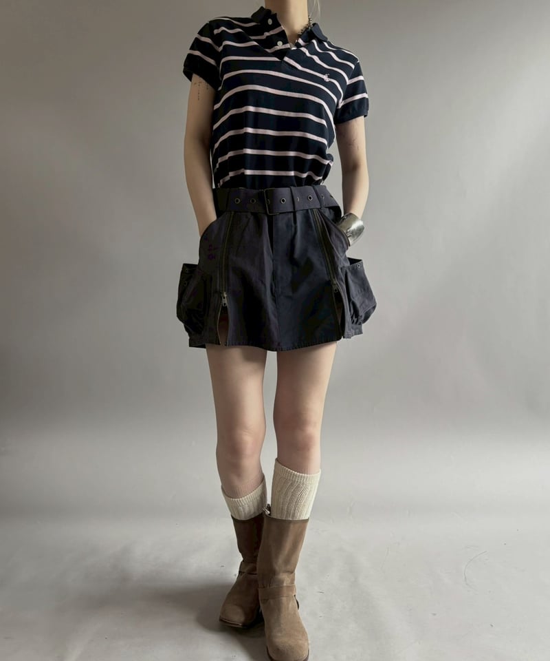 RE;CIRCLE】 RE Liner Hatome Mini Skirt RE;CIRCLE】 RE ARMY Double