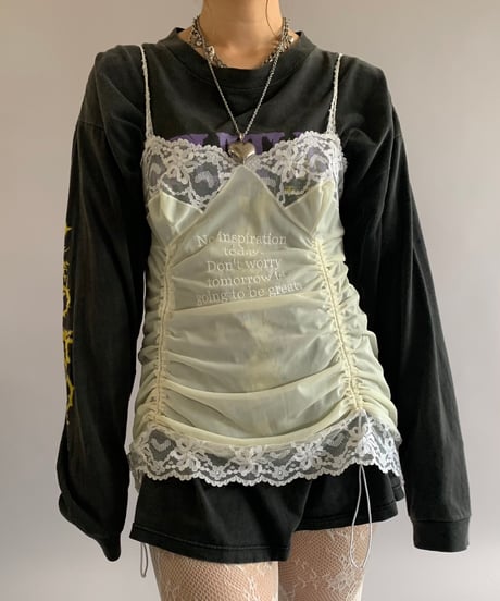 【RE;CIRCLE】 Non asleep cami  /  241024-008