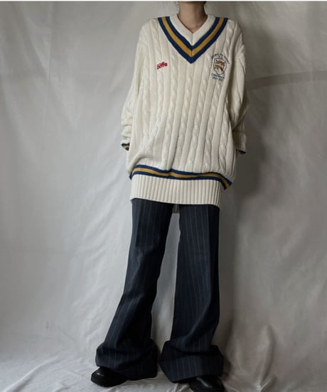 【USED】  Acrylic L/S Knit/220127-017