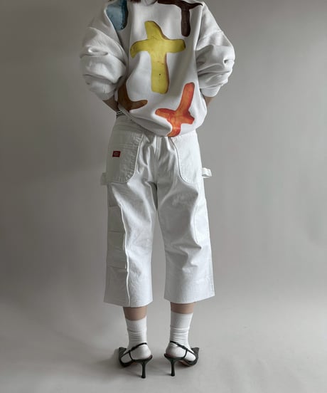 【USED】 END IS NEAR Dickies Painter Pants Cut Off  / 250329-003