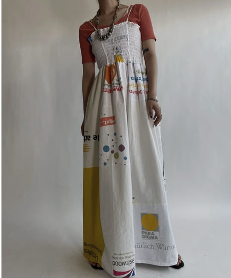 【RE;CIRCLE】RE Eco-Friendly Bag Camisole One-piece / 220512-022