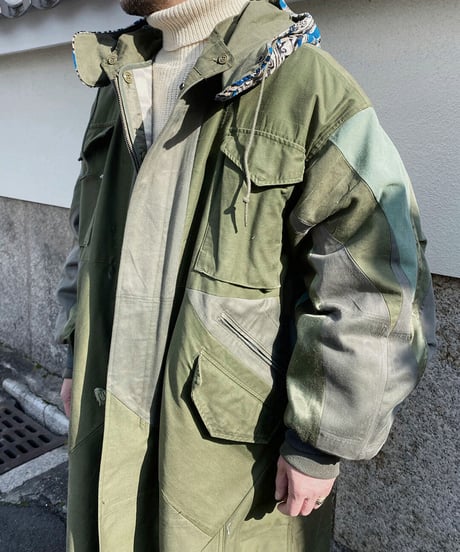 【ink】" Bird"  Rebuilding M65 Coat ③ / ink21aw-03