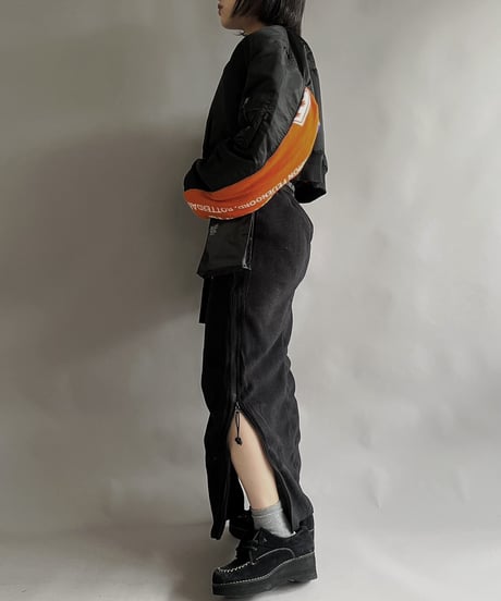 【RE;CIRCLE】 RE MA1×Soccer Muffler Short Jacket / 240118-004