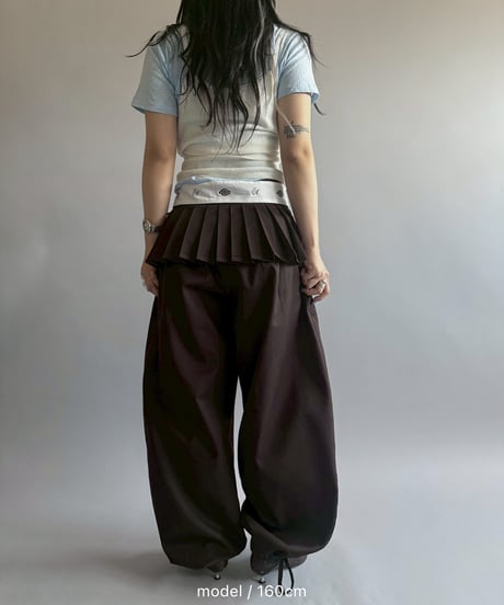 【再受注販売】 Chinatsu Aoyama×Dickies®︎  The Makers Pants Set Brown / 260605-003