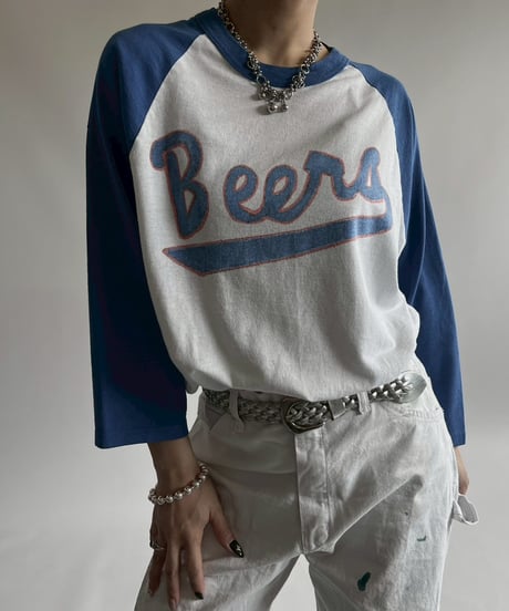 【USED】  SOFFE Hand Paint Raglan T-Shirt/250510-008
