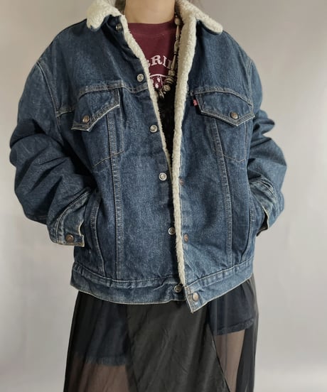【USED】 Levi's Denim Boa Jacket / 221203-008