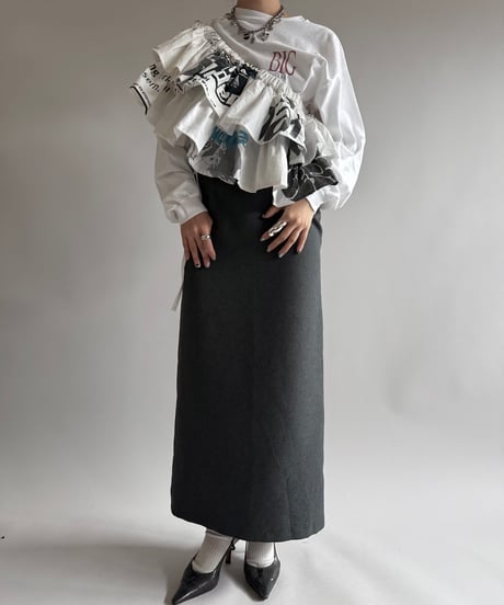【RE;CIRCLE】RE Eco-Friendly Bag Rap Skirt/ 250313-003