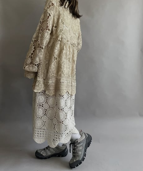 【RE;CIRCLE】 RE Crochet One-piece / 230330-001