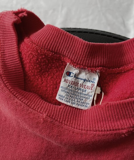 【USED】   90's USA Champion Reverse Weave Sweat One-point②/211007-019