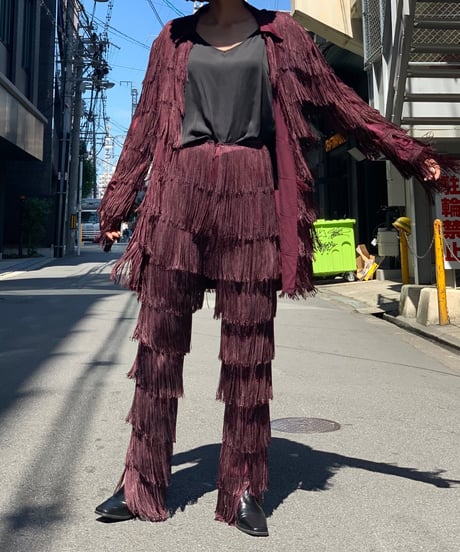 【Used】Vintage  Fringe Setup  /200908-012