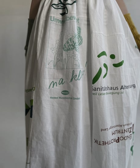 【RE;CIRCLE】RE Eco-Friendly Bag Camisole One-piece / 220512-025