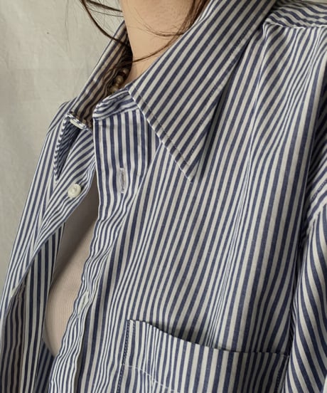【USED】 Clistian Dior L/S Strip Shirt/210624-022