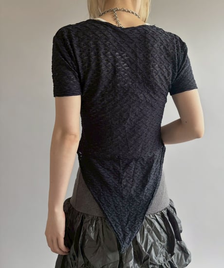 【USED】 Sheer Leotard Top / 260613-001
