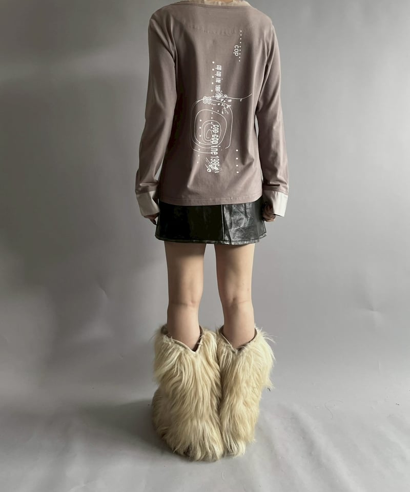 USED】 Cop.Copine Stitch Design L/S Top /25101