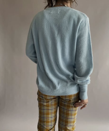 【USED】  Lady Pickering Acrylic Knit Cardigan / 221008-015