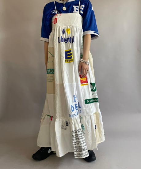 【RE;CIRCLE】RE Eco-Friendly Bag Camisole Long One-piece / 230525-002
