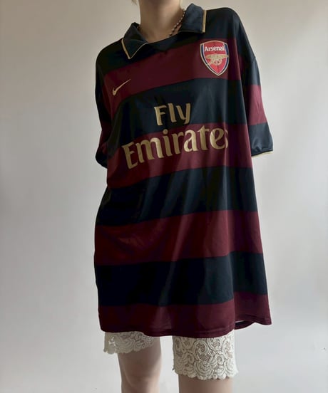 【USED】07~08's Nike Arsenal Soccer Shirt / 250712-022