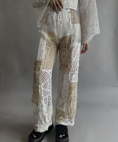 【RE;CIRCLE】 RE Patchwork Pants / 230504-011