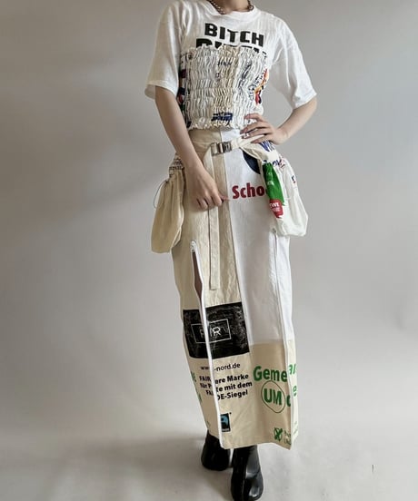 【RE;CIRCLE】 Re Eco Bag Tube Top/  250626-017