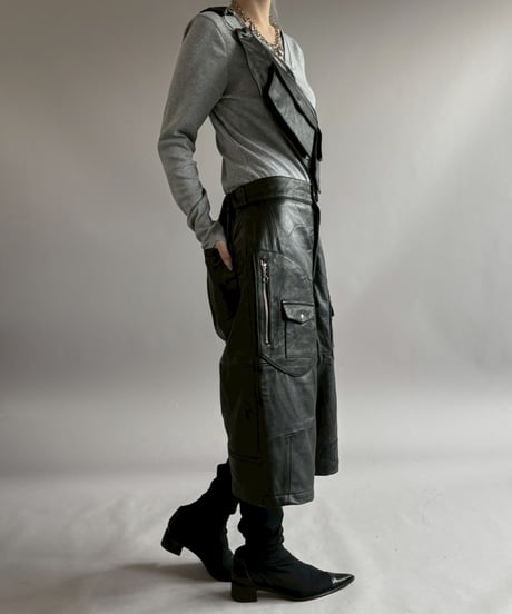 【RE;CIRCLE】 RE Leather Waist Belt Bag / 260507-002