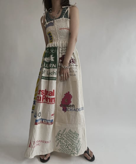【RE;CIRCLE】 RE Eco-Friendly Bag Camisole One-piece / 220804-027