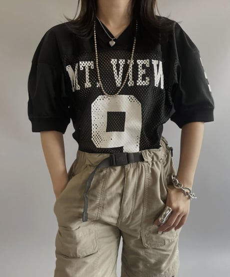 【USED】S/S Mesh Game Shirt / 230708-016