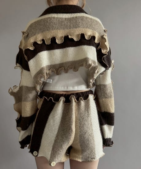 【RE;CIRCLE】 RE Mellow Mohair Knit Set up/ 251127-002