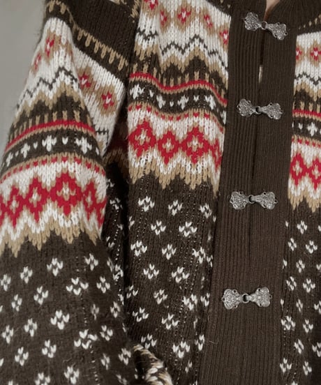 【USED】     Nordic sweater/211216-035