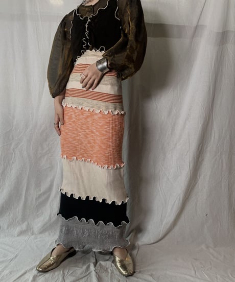【USED】 See-through L/S Cardigan/210708-026