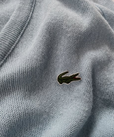 【USED】   LACOSTE Knit Top②/211126-008