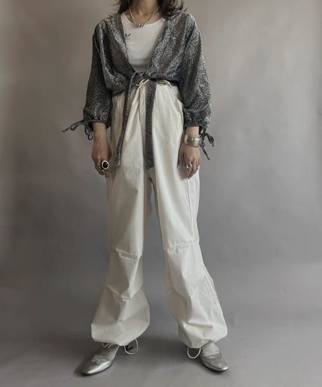 【USED】 L/S Lame Top / 230527-007