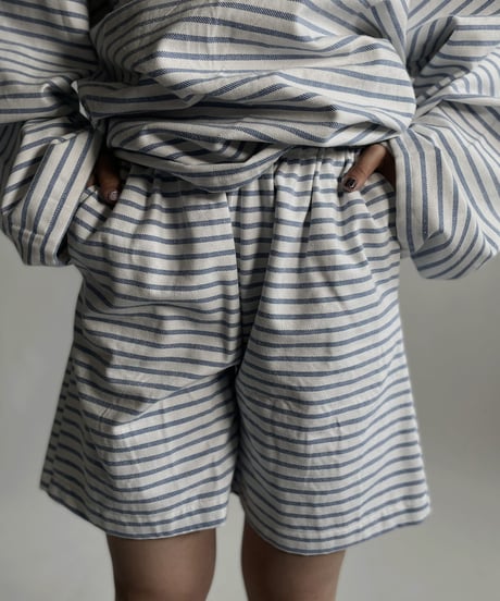【RE;CIRCLE】 RE Netherlands SheetsBorder Shorts / 220423-008