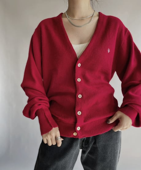 【USED】  Christian Dior Acrylic Knit Cardigan / 221119-027