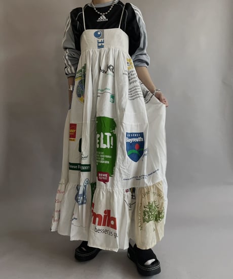 【RE;CIRCLE】RE Eco-Friendly Bag Camisole Long One-piece / 230525-005