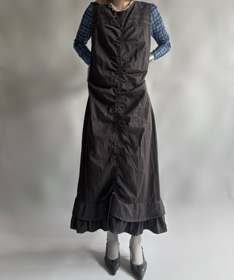 【USED】 N/S drawstring One-Piece  /250906-012