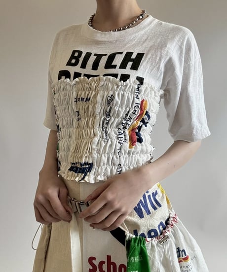 【RE;CIRCLE】 Re Eco Bag Tube Top/  250626-017