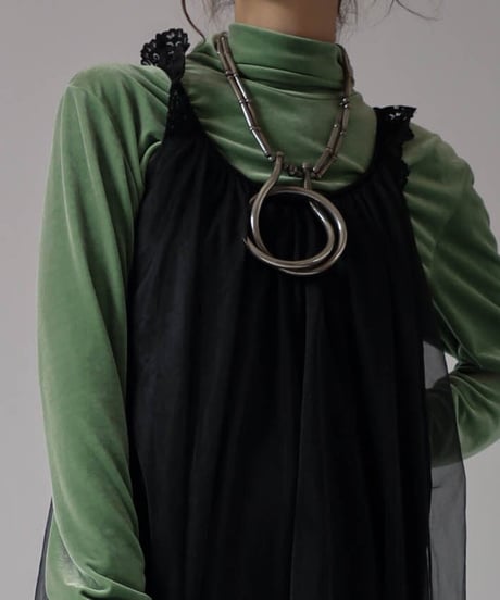 【USED】 See-through Camisole Dress  ② / 220324-019