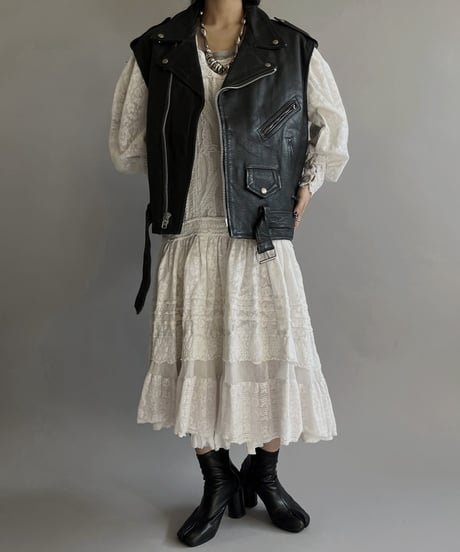 【USED】 Lace Long One-Piece/240127-005