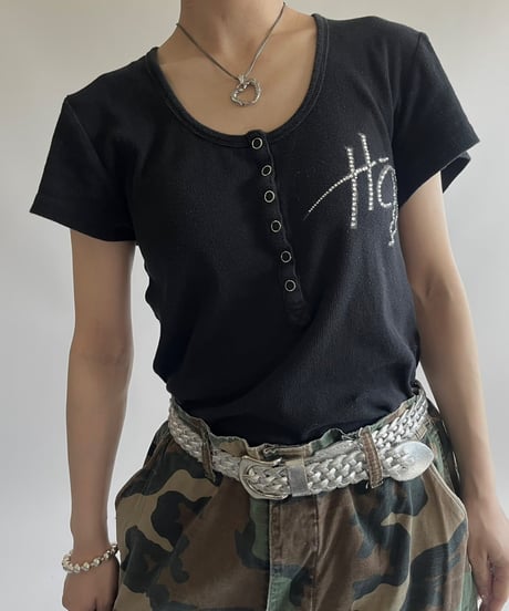 【USED】  Harley-Davidson Design Top /250426-022