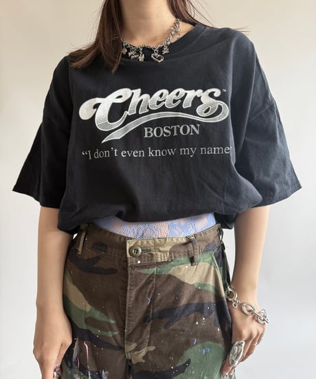 【USED】 GILDAN Cheers BOSTON T-Shirt / 250614-011