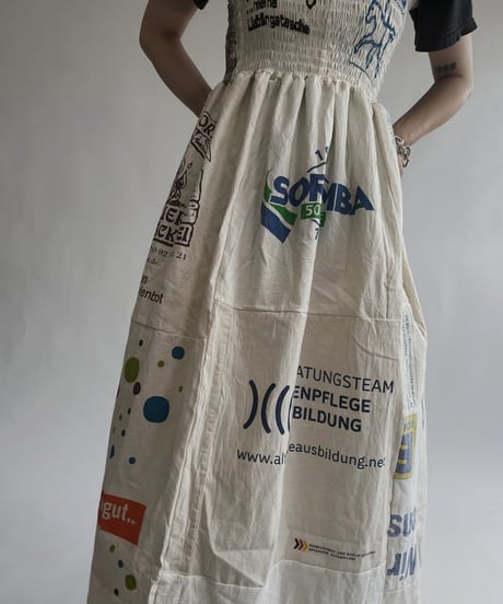 【RE;CIRCLE】 RE Eco-Friendly Bag Camisole One-piece / 220804-029