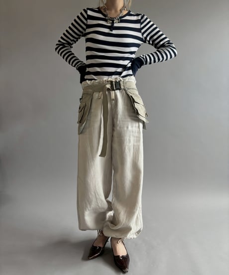【USED】 ESPRIT 100%LINEN Pants /260613-006